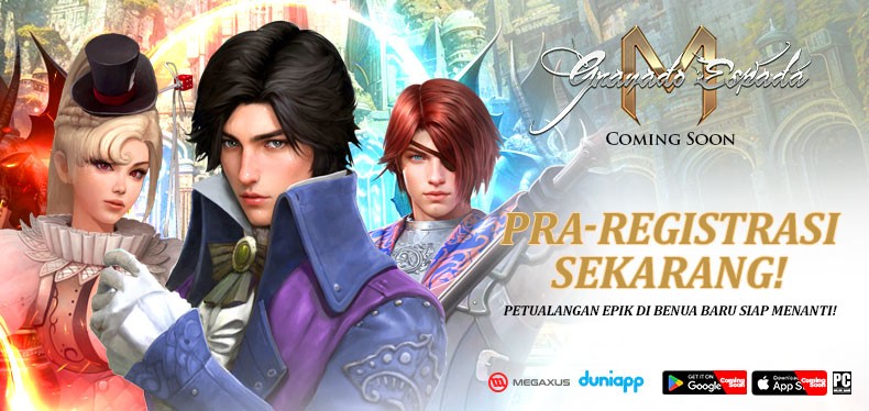 Pra-Registrasi Granado Espada Mobile✨