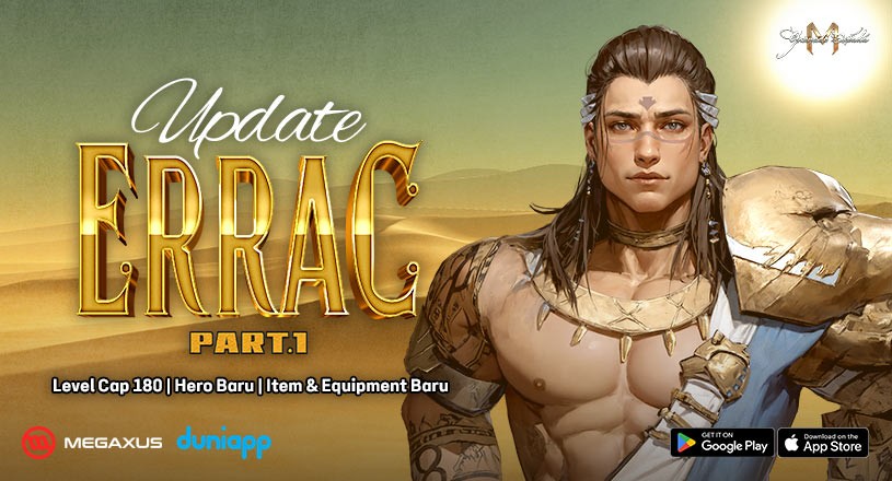 Patch Notes: 29 April 2026 (Errac Part 1) 🌻